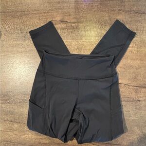 Outdoor Voices Black Women's High-Rise Leggings with Pockets